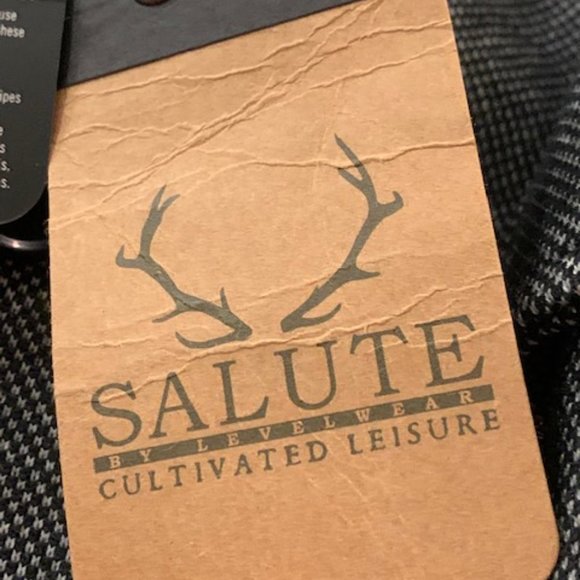 Salute Level Wear Charcoal NHL Tampa Bay Lightning Granite Sport Coat Me… - Picture 6 of 12